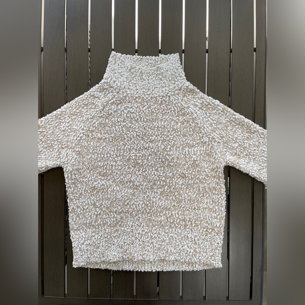 POOF APPAREL MOCK NECK CHENILLE POPCORN SWEATER!! - Picture 2 of 7